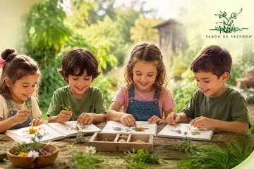 Férias no Sabor da Fazenda: Diversão e Aprendizado na Natureza