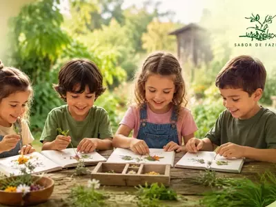 Férias no Sabor da Fazenda: Diversão e Aprendizado na Natureza