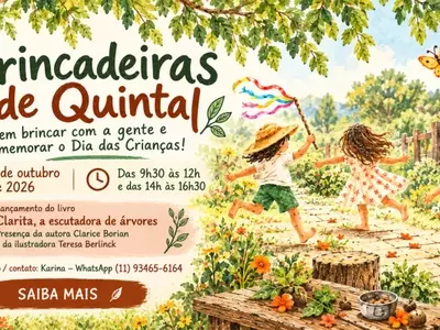 Sabor de Fazenda promove dia de brincadeiras e contato com a natureza para crianças