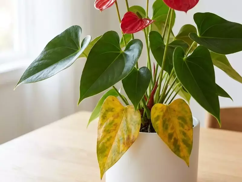 Descubra Como Reviver Seu Antúrio Amarelado e Florescer Novamente